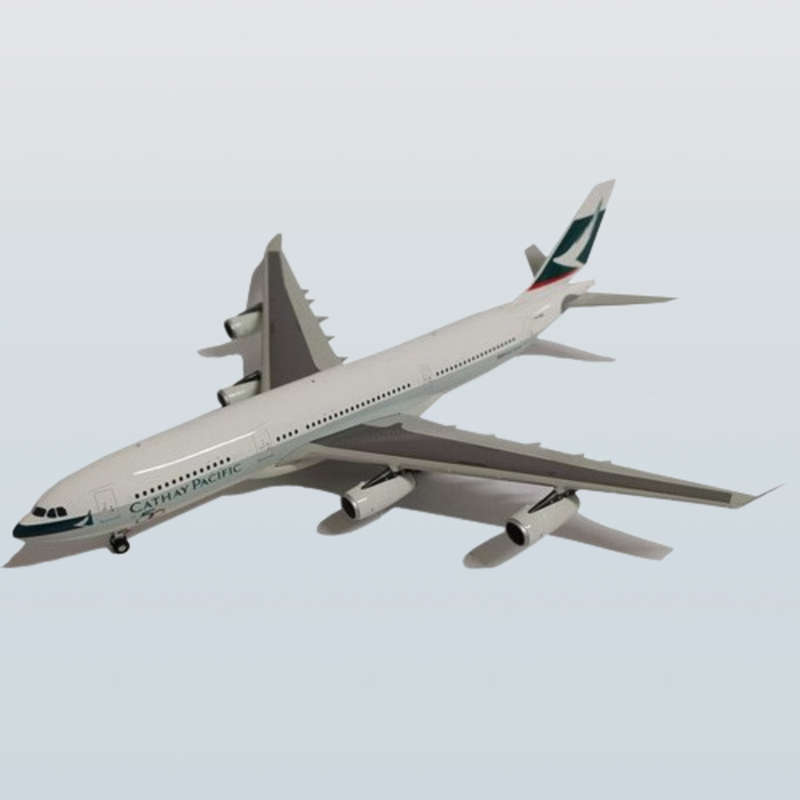 1:200 Scale, Airbus A340-211, Cathay Pacific, Alloy Display Model Airplane