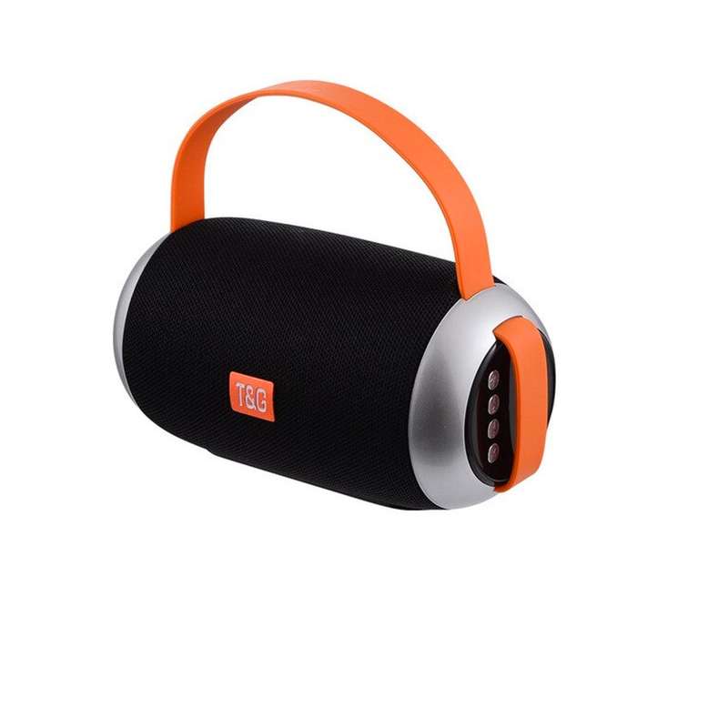 Portable Bluetooth Speaker with Mic FM Radio &Hands-FreeTF Card - Black