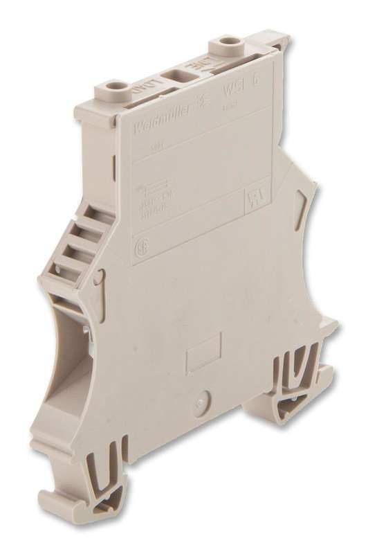 Weidmuller (101100 WSI6) Fused Terminal Block, 2 Ways, 20AWG to 8AWG