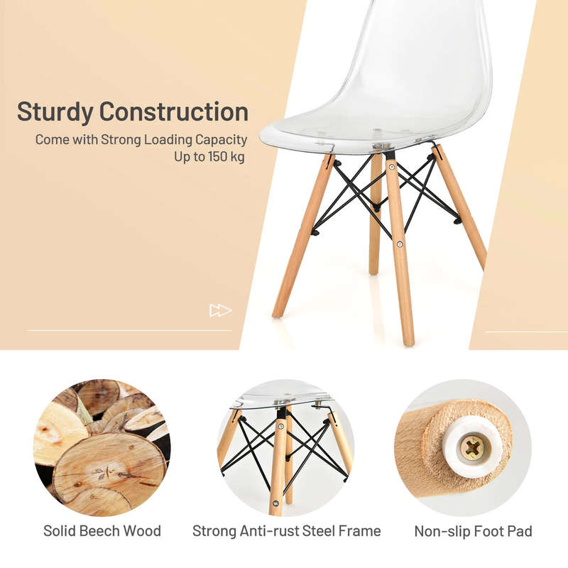 Transparent Dinning chairs