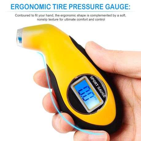 Mini Digital Tire Pressure Gauge with LCD Display