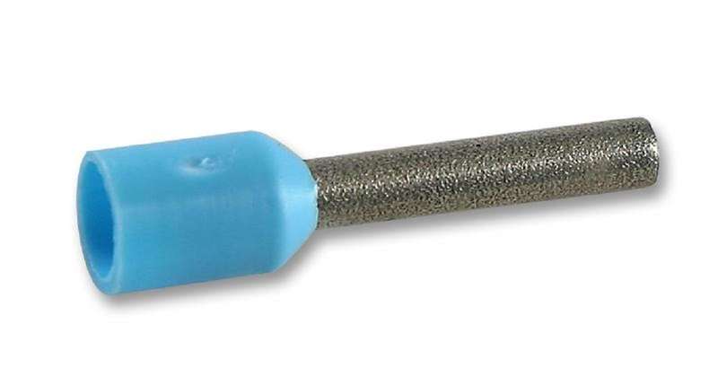 Weidmuller (H2,5/15..) Wire Ferrule, Single Wire, 14 AWG, 2.5 mm², 8 mm