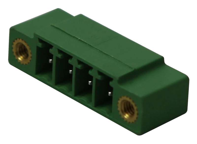 Phoenix Contact (MCV 1,5/ 4-GF-3,81) Terminal Block, Flange, Header