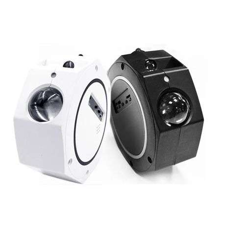 Octagonal Sky Projector star moon lamp with Bluetooth Music Speaker