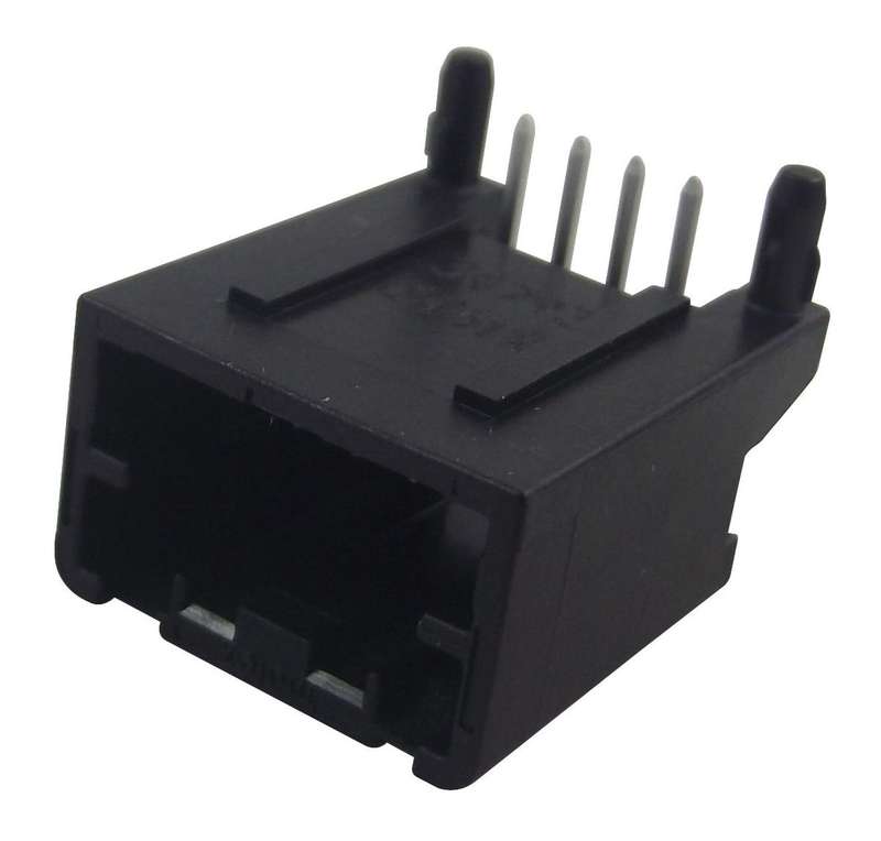 Molex (34793-0040) Automotive Connector, Right Angle, Black, 4 Contacts