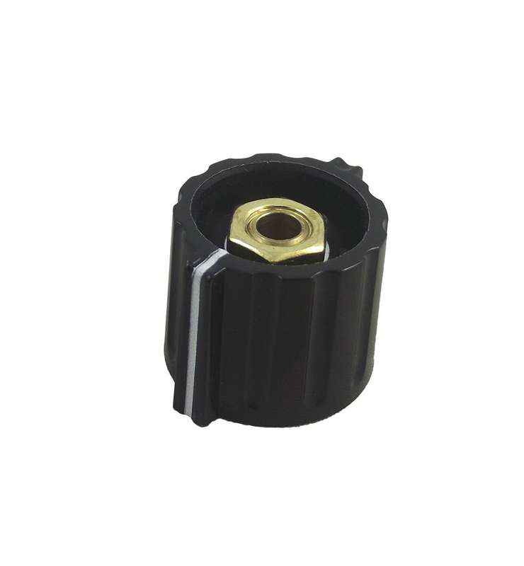 Elma (023-4420) Knob, Round Shaft, 6 mm, Nylon (Polyamide)