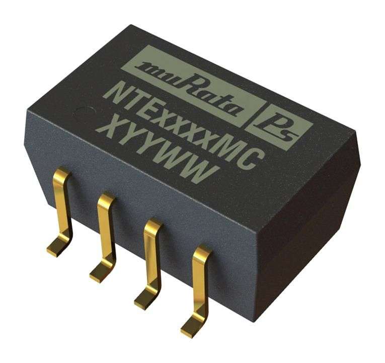 Murata (NTE0512MC) Isolated Surface Mount DC/DC Converter, 12 V, 83 mA