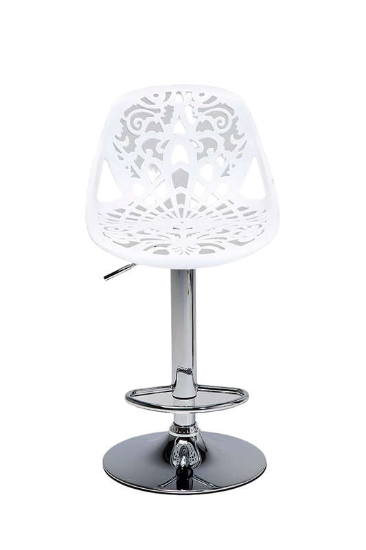 Bar Stool - Plastic  - White