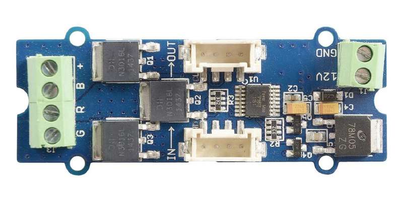 Seeed Studio (105020002) LED Strip Driver, RGB, PWM, Arduino Board
