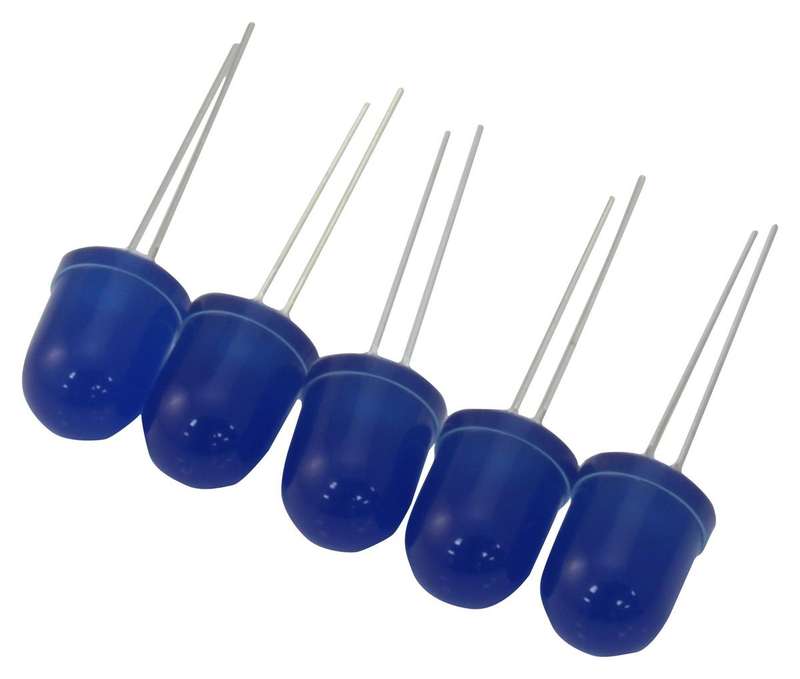 Multicomp Pro (MP-703-1068) LED, Blue, 100MCD, 475NM
