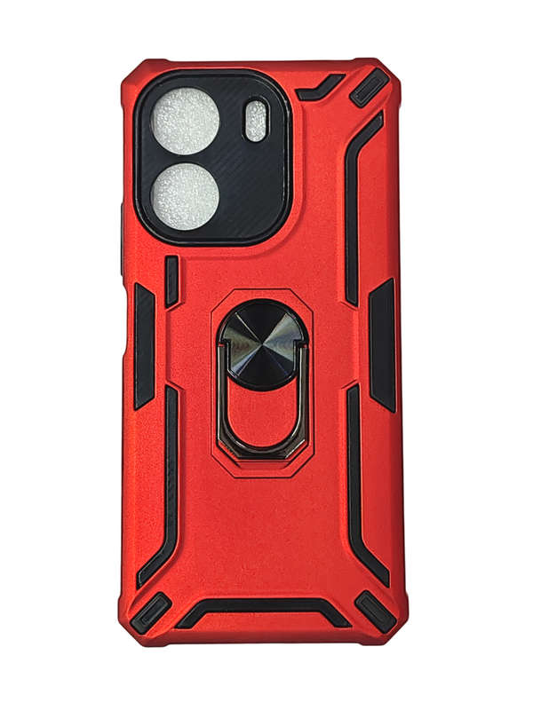 Shockproof Cover with Metal Ring Holder for Redmi 13c
