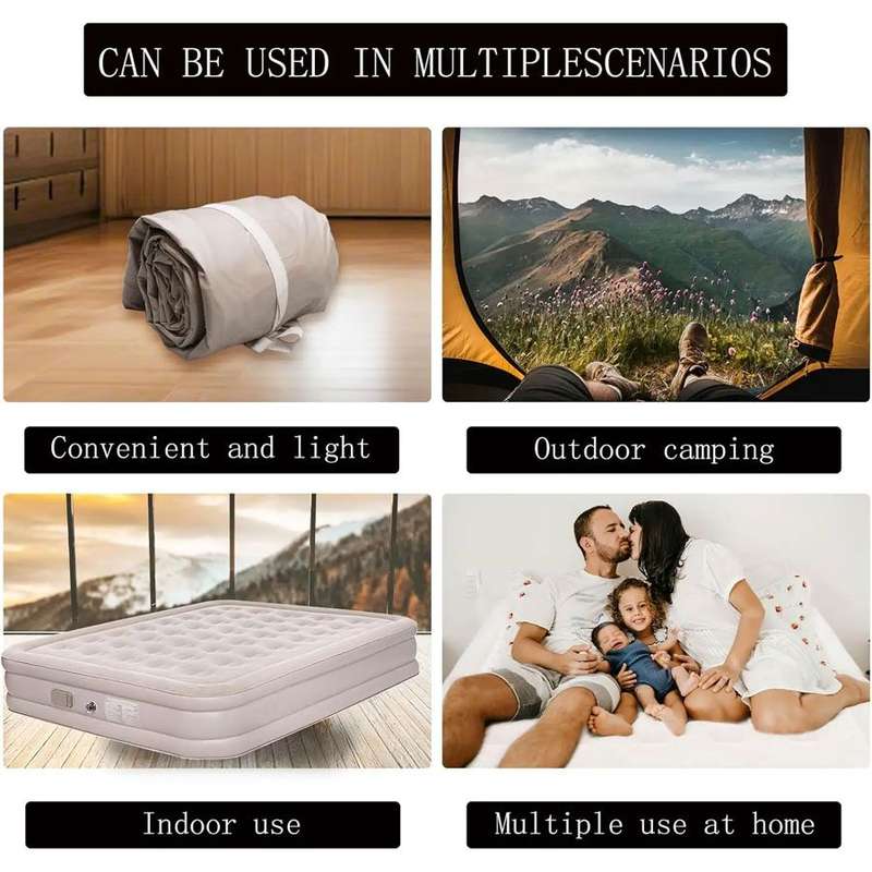 Inflatable Mattress With Built In Pump  190*100*40cm