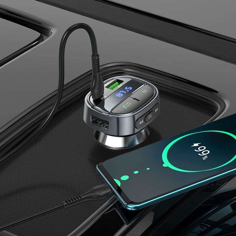 Hoco "E70" PD30W + QC3.0 Car Bluetooth FM Transmitter