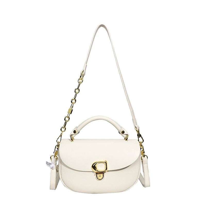2023 HG Texture Shoulder Bag - White