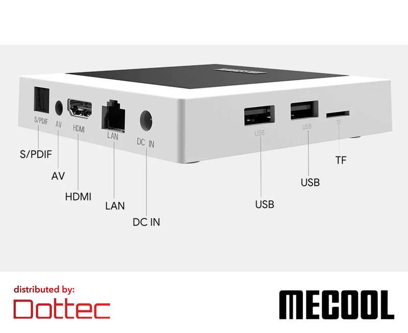 MeCool 4K Android TV Box KM7+ | Certified DStv, Netflix, Disney+ | Smart TV