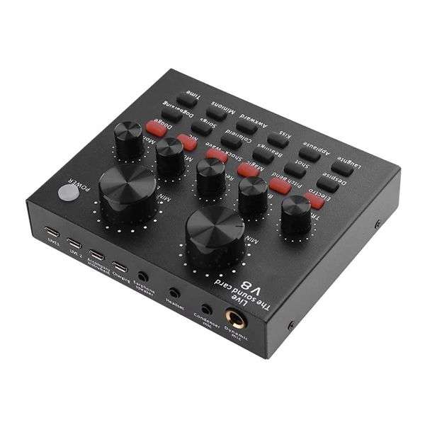 Singing Live Sound Card V8