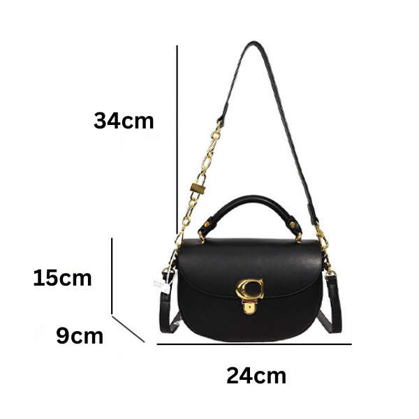 2023 HG Texture Shoulder Bag - White
