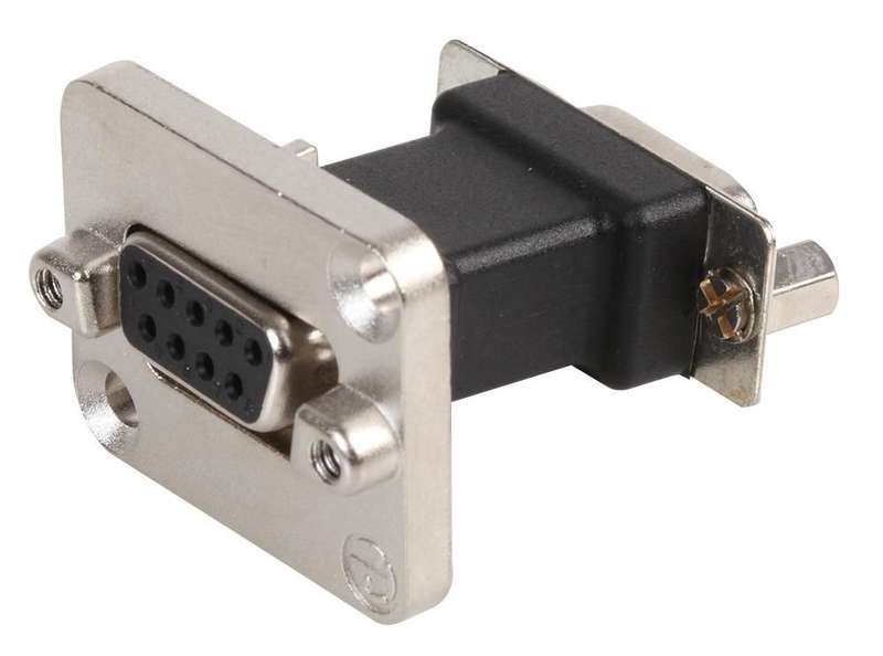 Neutrik (NADB9FF) D Sub Connector Adapter, Feedthrough, Standard D Sub