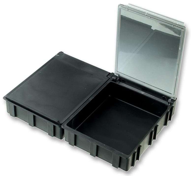 (SMD-BOX N4-6-6-10-1 LS) SMD Box, Dissipative Plastic, Conductive