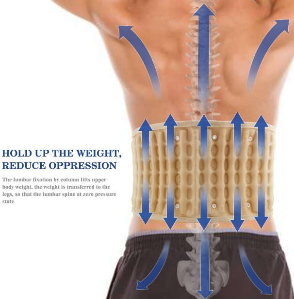 spinal air traction belt