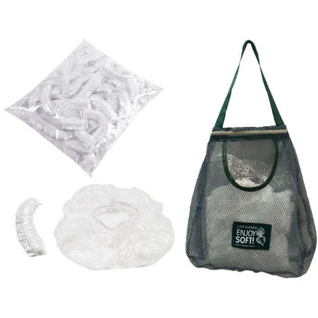 100pc Large Disposable Food Covers & Kitchen Bag
