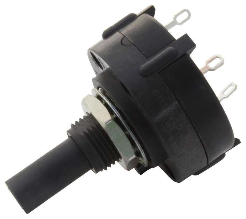 C&K Components (A11405RNZQ) Rotary Switch, 2 Position, 1 Pole, 90 °, 2.5 A