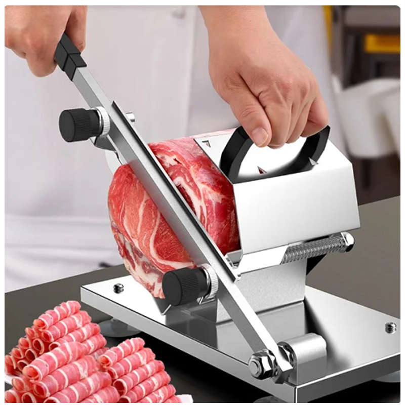 Stainless Steel Manual Frozen Meat Cutter