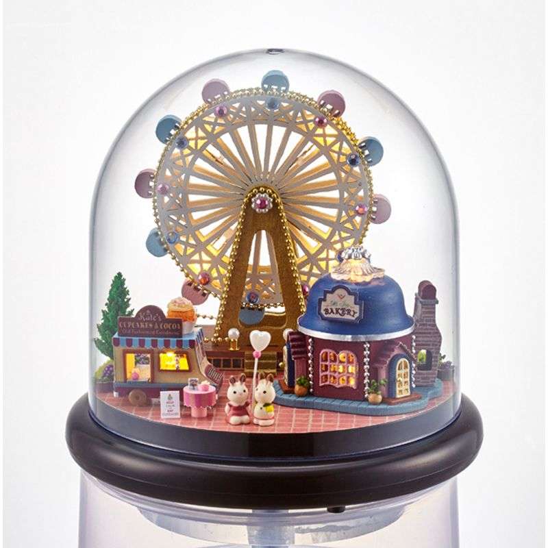 Miniature Music House - Happiness Ferris Wheel