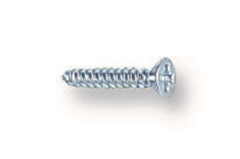 TR Fastenings (N60.375 KRSTABZ100-) Screw, No.6, 9.5 mm