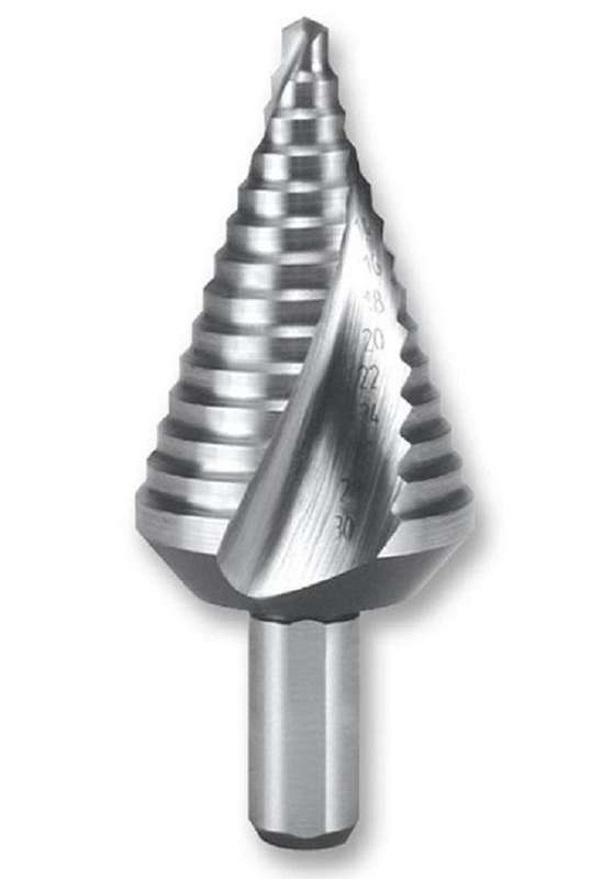 Ruko (101063) Drillbit, Step, 4 mm Bit, 4 - 30mm Range, 72 mm Length