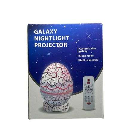 Dinosaur Egg Star Light Galaxy Nightlight Projector