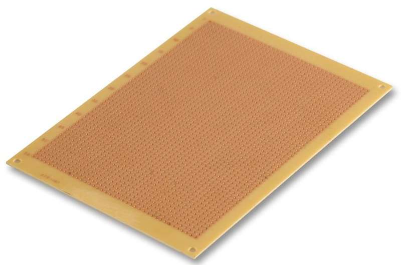 Multicomp Pro (MC01005) Prototype Board, Phenolic, 1.6 mm, 160 mm, 115 mm