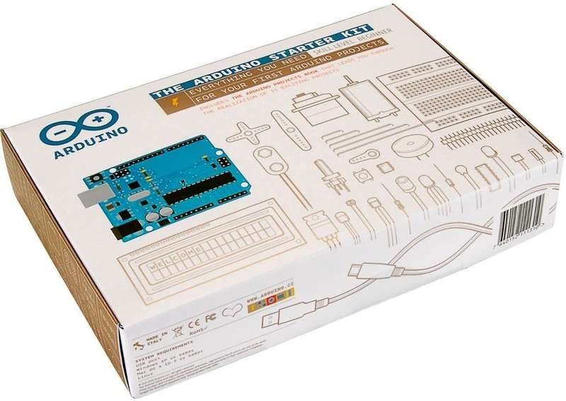 Arduino UNO K000007 Starter Kit Projects Book, Breadboard, Components Kit