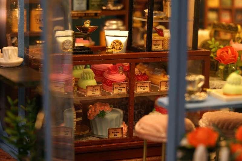 Cuteroom DIY Miniature House - Tea House Rose Garden