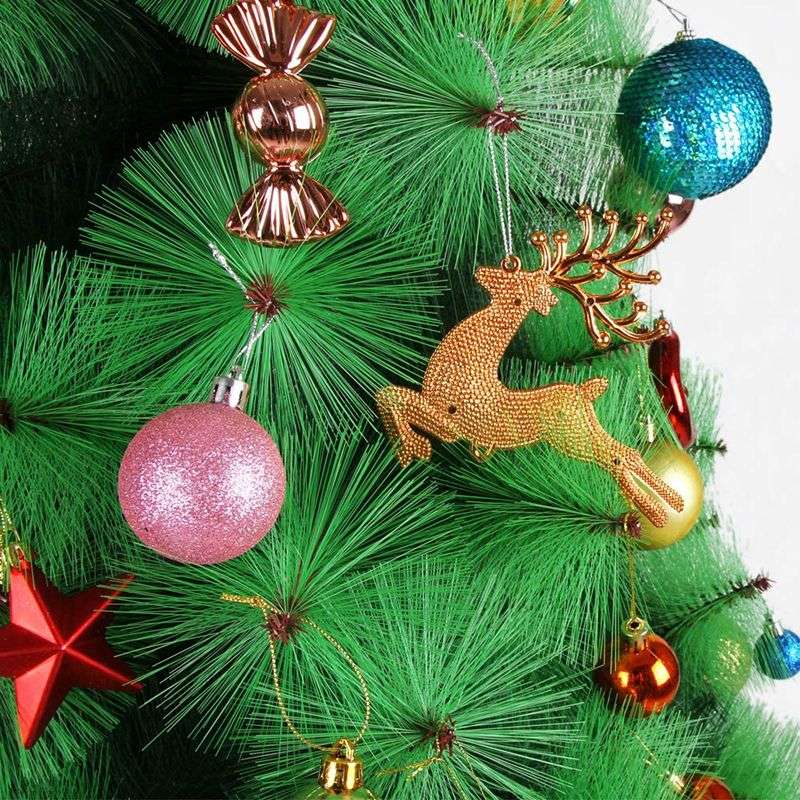 DHAO Christmas Balls Ornaments 60-70Pack For Christmas Tree