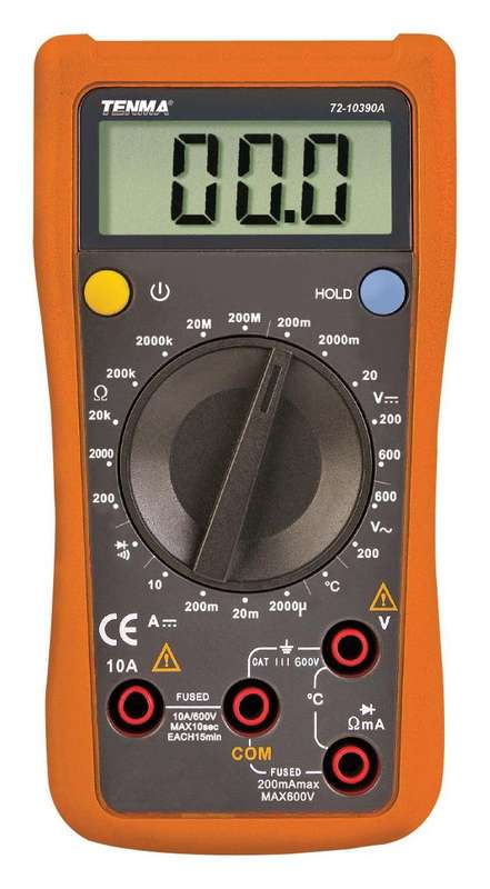 Tenma 72-10390A Handheld Digital Multimeter