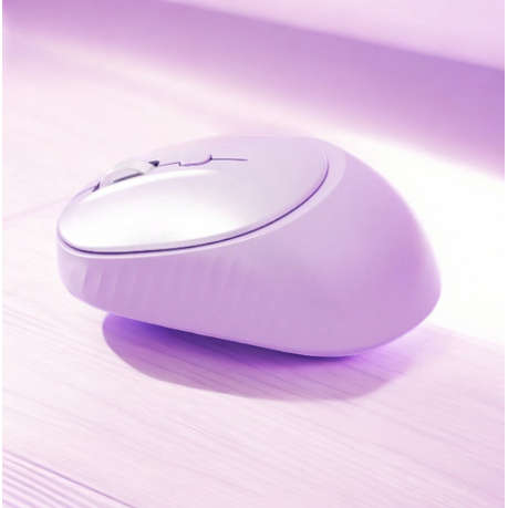 Wireless 1600 DPI Ultra Fast Mouse With Silent Click Operation-Charm Purple
