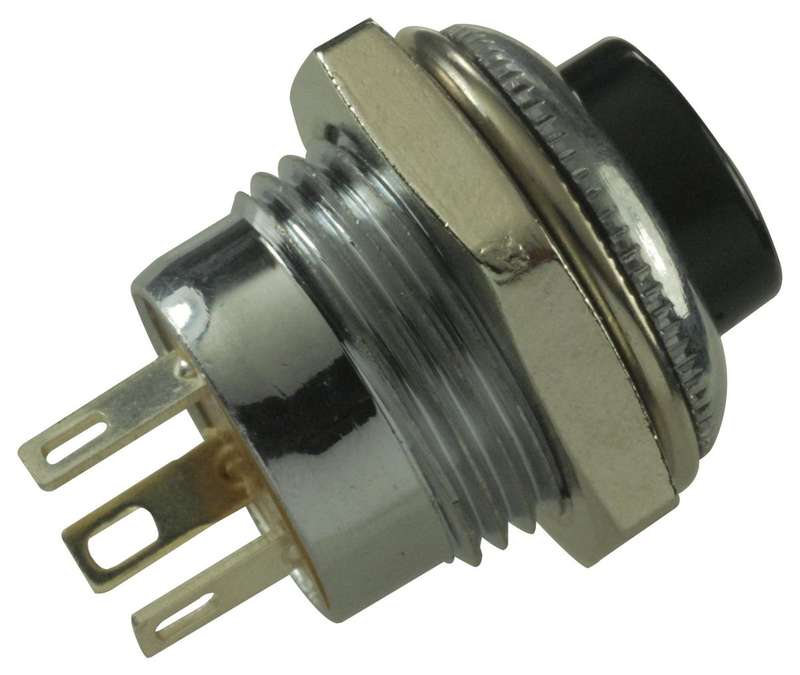 Multicomp Pro (R13-502MC-05-B) Pushbutton Switch, 12.7 mm, SPDT, On-(On)