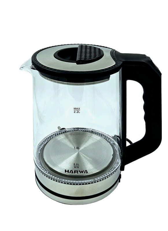 Harwa 2.2 litre glass Kettle