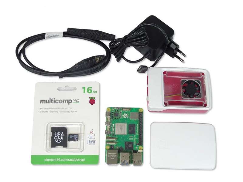 Multicomp Pro (RPI5-STARTER KIT-8GB-EU) Raspberry Pi 5 Starter Kit, 8GB