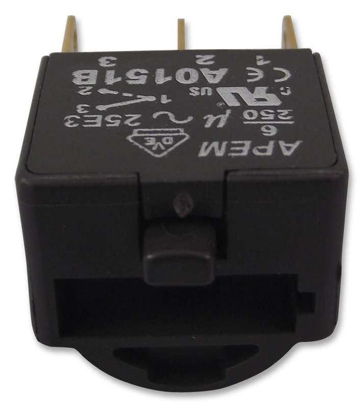 Apem (A0151B) Contact Block, SPCO, 6 A, 250 V, 1 Pole, Quick Connect