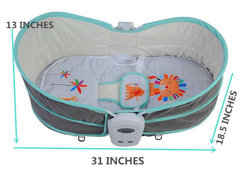 5 in 1 Baby Rocker Bassinet Cradle