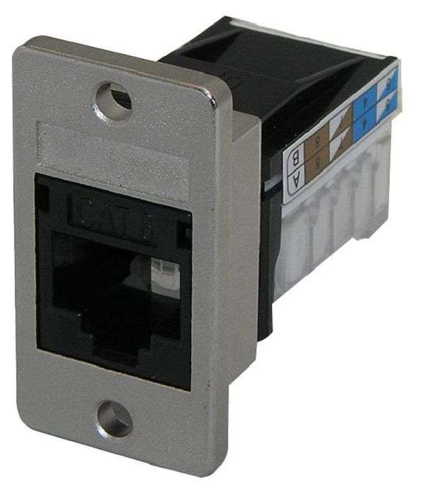 Tuk (SKMCBKPM) Modular Connector, RJ45 Jack, 1 x 1 (Port), 8P8C, Cat6
