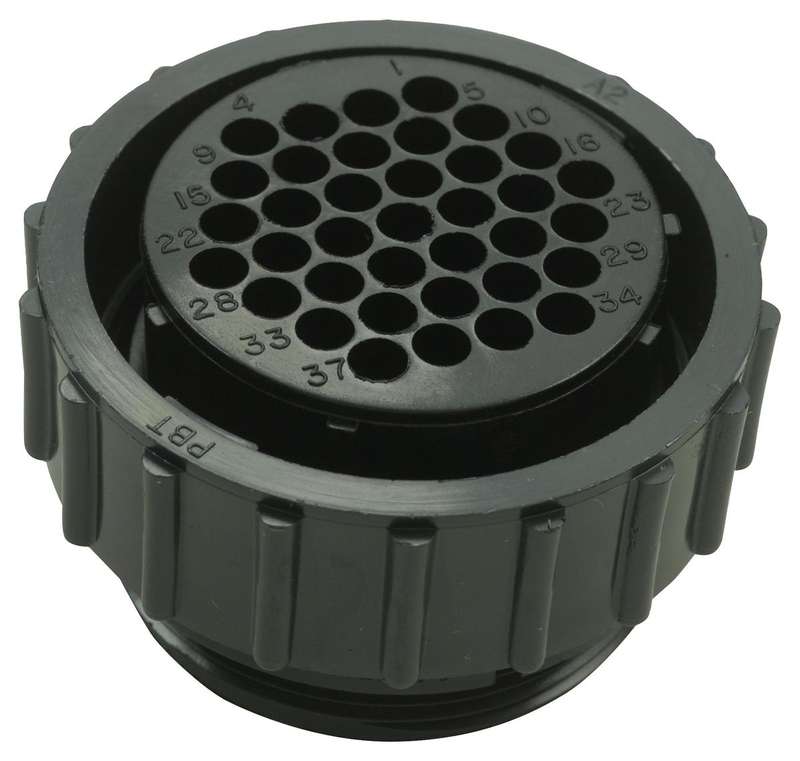 TE Connectivity (206150-1) Circular Connector, Cable Mount Plug 37 Contacts