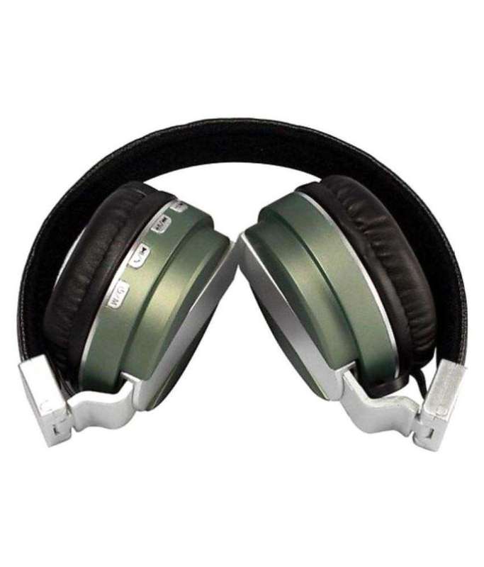 Gjby BT-008 Premium Wireless Bluetooth 4.0 Headphone - Green and Black - Damaged Retail Box