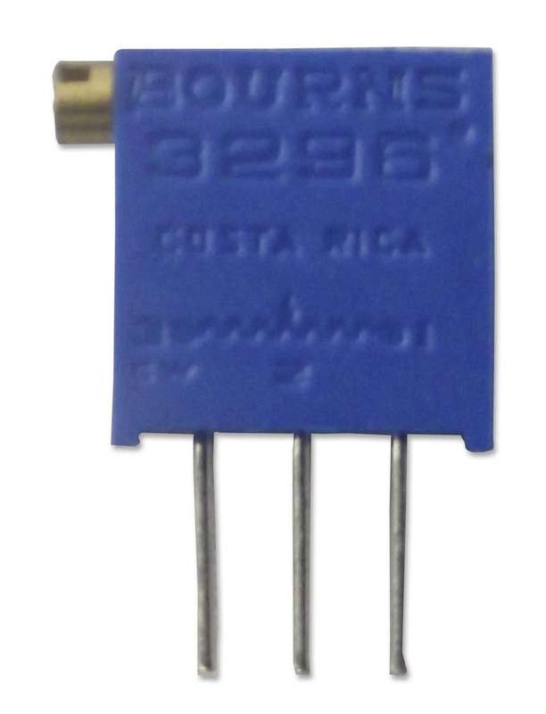 Bourns (3296Z-1-222LF) Trimpot, Multi Turn, Cermet, Side Adjust, 2.2 kohm