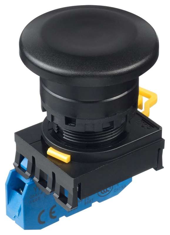 Idec (YW1B-A4E10B) Industrial Pushbutton Switch, YW, 22.3 mm