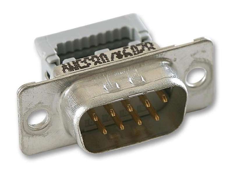 3M (8209-8009) D Sub Connector, DB9, Standard, Plug, 9 Contacts