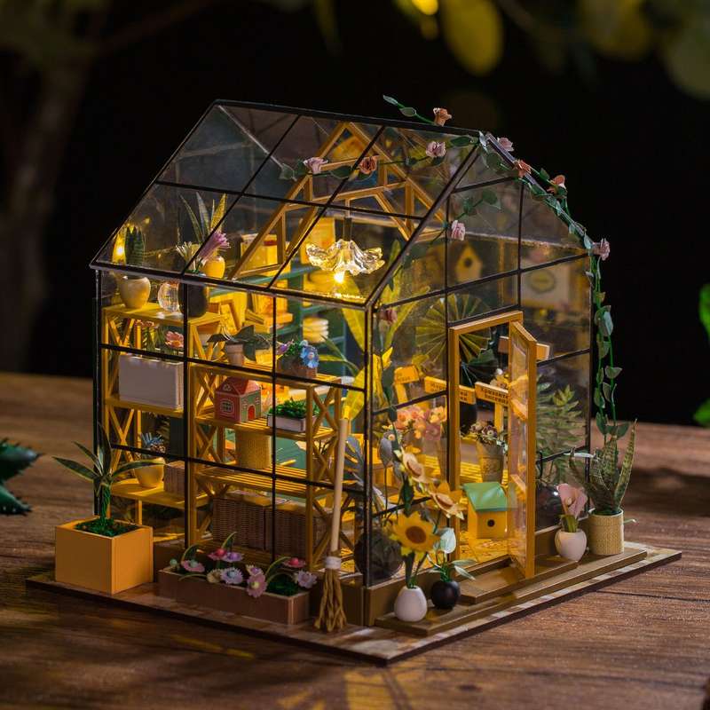 Cuteroom DIY Miniature House -Happy Flower House