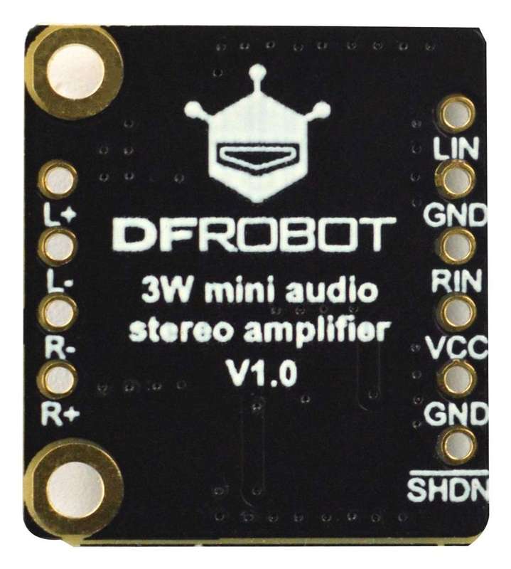 DFRobot (DFR0119-O) Evaluation Board, Mini Audio Stereo Amplifier